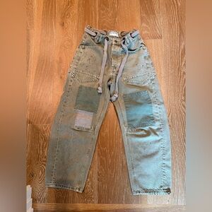 We The Free Women's MOXIE Jeans - Green sold out online sz 24
